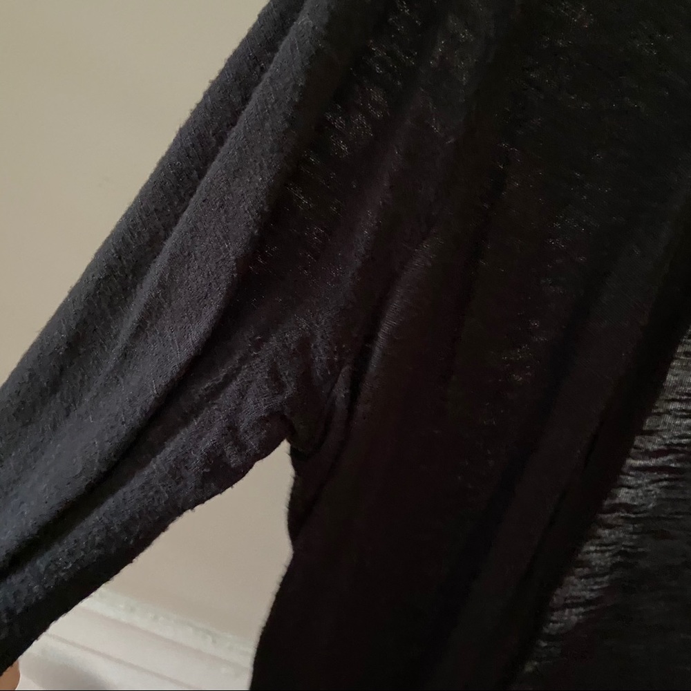 New York & Company Black Button Up Cardigan - Picture 6 of 7
